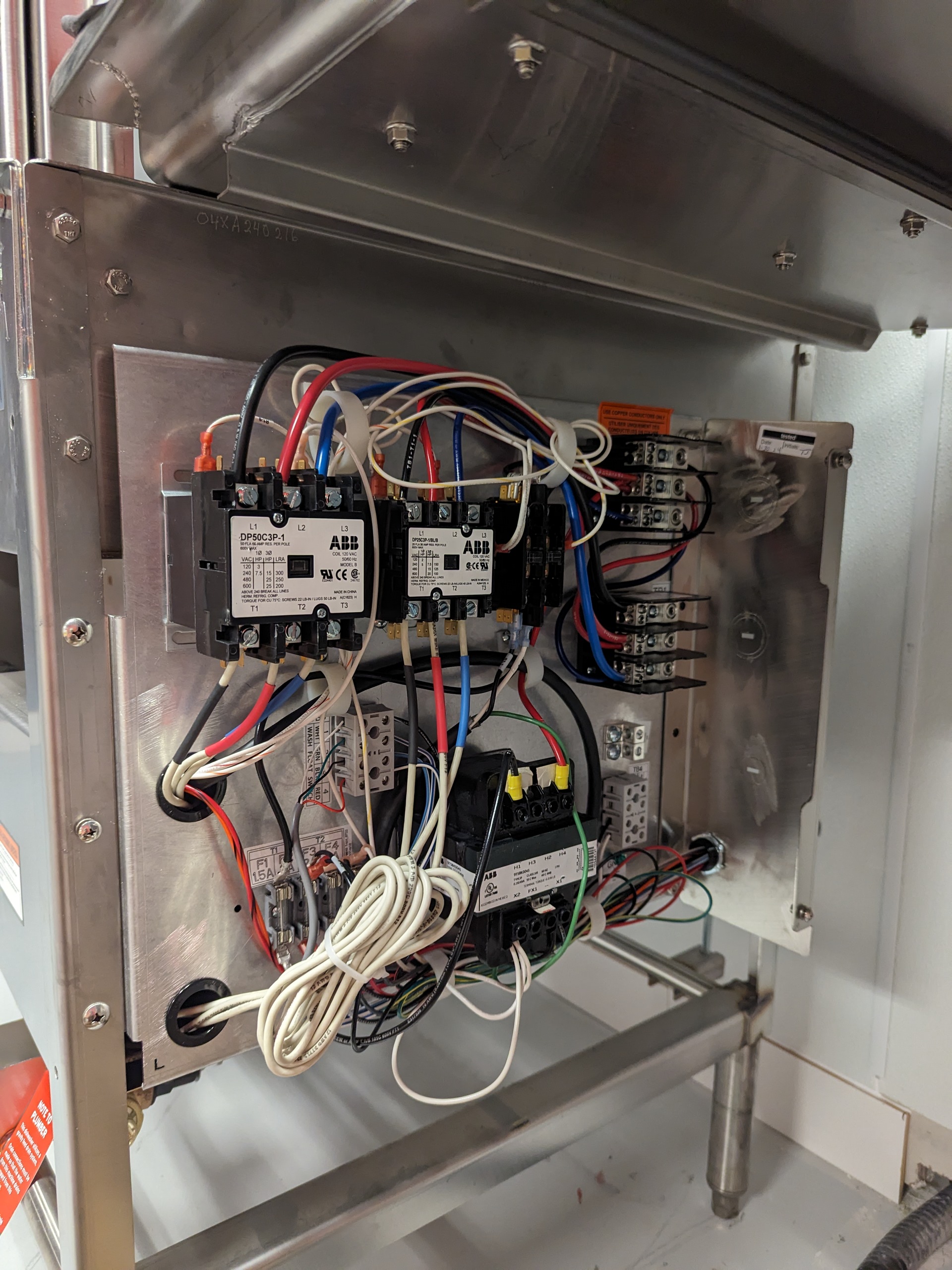 commercial oven controls