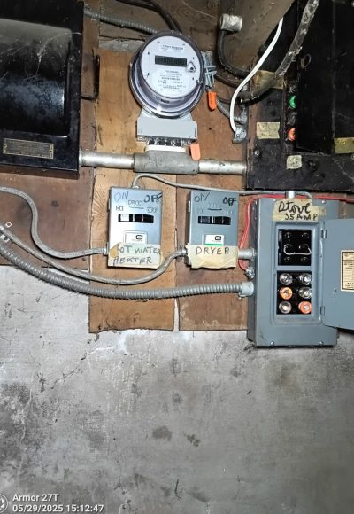 old electrical sercice